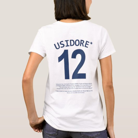 Usidore Scrr Buzzards Tシャツ (裏面)