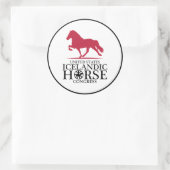 USIHCステッカー ラウンドシール (バッグ)