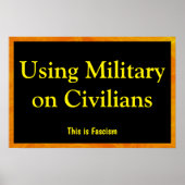 Using Military on Civilians ポスター (正面)