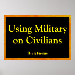 Using Military on Civilians ポスター