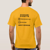 Usk シカゴ SketchCamp Tシャツ (裏面)