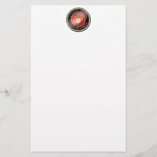 USMCの文房具 便箋 (正面)