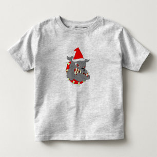 USMCの海兵隊員のクリスマス トドラーTシャツ