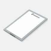 USMCの「少数の、ザ誇りを持った」積み重ねブラックロゴ ポストイット (アングル)