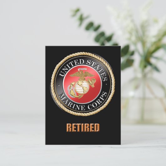 USMCはがき ポストカード (スタンド正面)