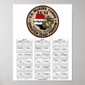 USMCイラク退役軍人 ポスター (正面)