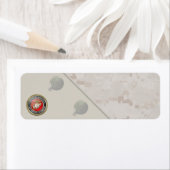 USMCエンブレム&ユニフォーム[3D] ラベル (インサイチュ)