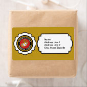 USMCエンブレム ラベル (インサイチュ)