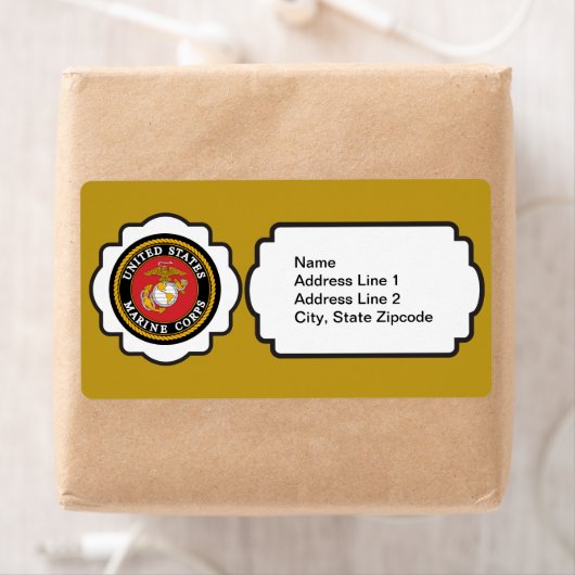 USMCエンブレム ラベル (インサイチュ)