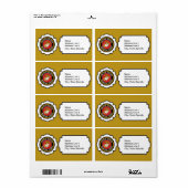 USMCエンブレム ラベル (フルシート)