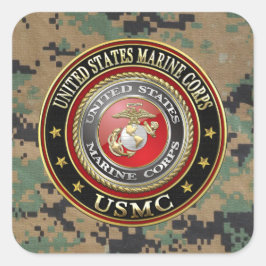 USMCエンブレム[Special Edition] [3D] スクエアシール