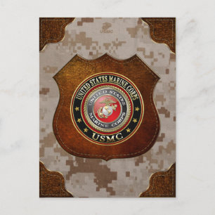 USMCエンブレム[Special Edition] [3D] ポストカード