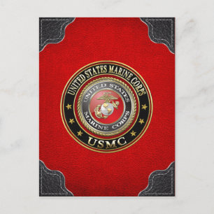USMCエンブレム[Special Edition] [3D] ポストカード