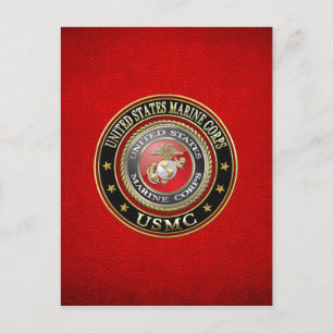 USMCエンブレム[Special Edition] [3D] ポストカード