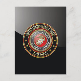 USMCエンブレム[Special Edition] [3D] ポストカード