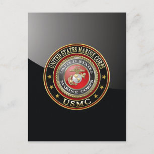 USMCエンブレム[Special Edition] [3D] ポストカード