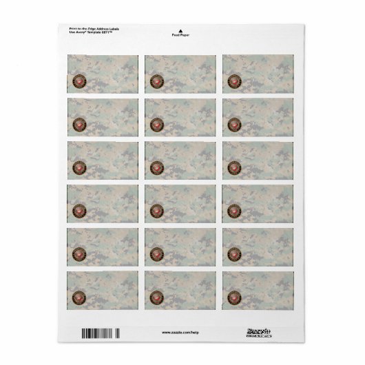 USMCエンブレム[Special Edition] [3D] ラベル (フルシート)