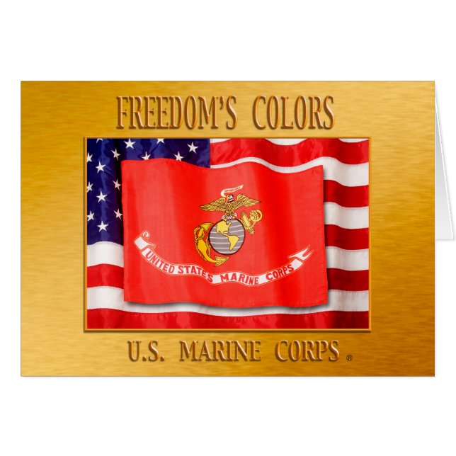 USMCカード (正面横)