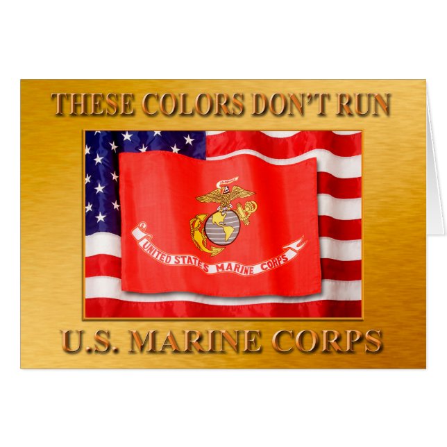 USMCカード (正面横)