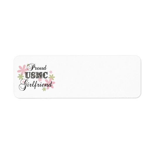 USMCガールフレンド[fl迷彩柄] ラベル (正面)