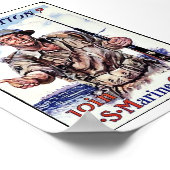 Usmcリクルート ポスター (角)