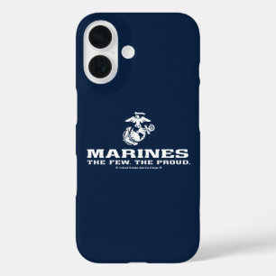 USMCロゴ誇りを持ったスタック – 白 iPhone 16ケース