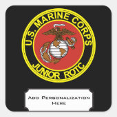 USMC予備役将校訓練隊 スクエアシール (正面)