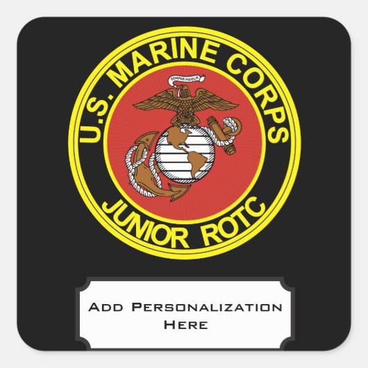 USMC予備役将校訓練隊 スクエアシール (正面)