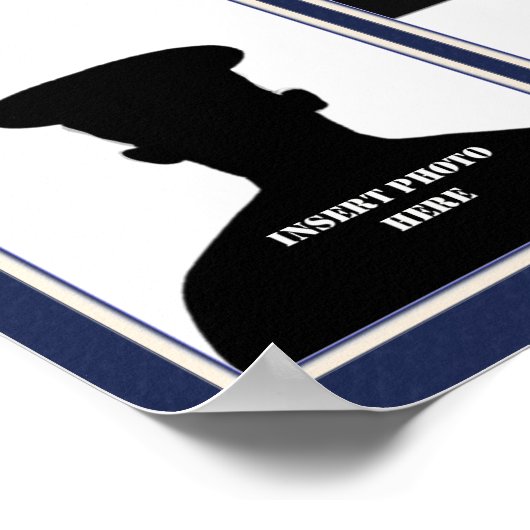 USMC少数の写真誇りを持ったコラージュ ポスター (角)