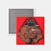 USMC悪魔の犬 マグネット (正面/裏面)