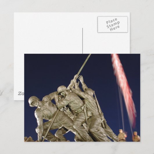 USMC戦争記念碑 ポストカード (正面/裏面)