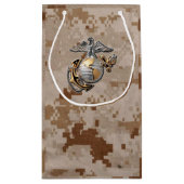 USMC抱き枕による海兵隊ギフト – EGAロゴ スモールペーパーバッグ (裏面)