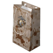 USMC抱き枕による海兵隊ギフト – EGAロゴ スモールペーパーバッグ (裏面アングル)