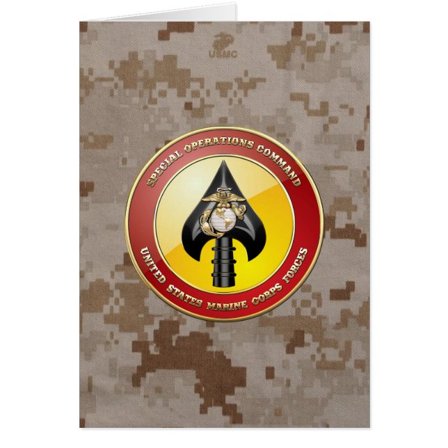 USMC特殊操作コマンド(MARSOC) [3D] (正面)