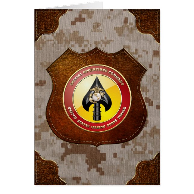 USMC特殊操作コマンド(MARSOC) [3D] (正面)