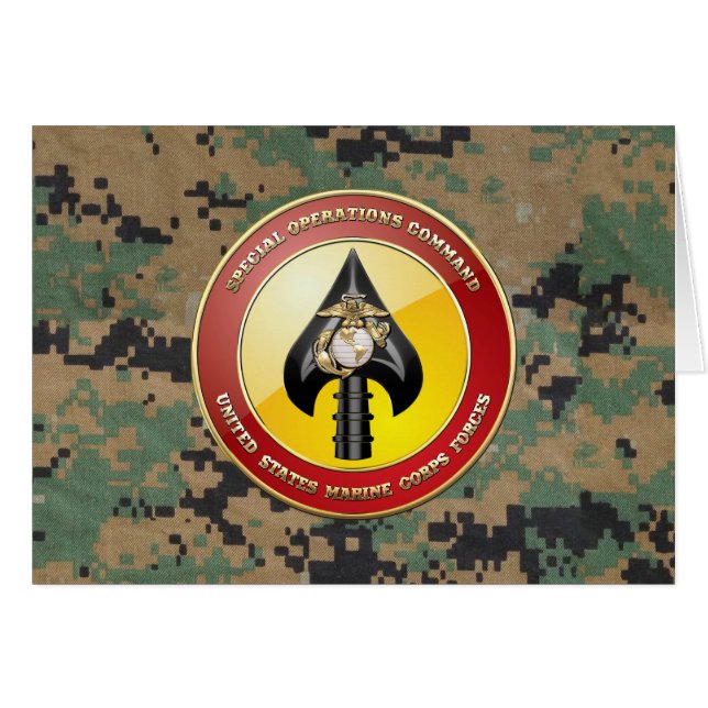 USMC特殊操作コマンド(MARSOC) [3D] (正面横)