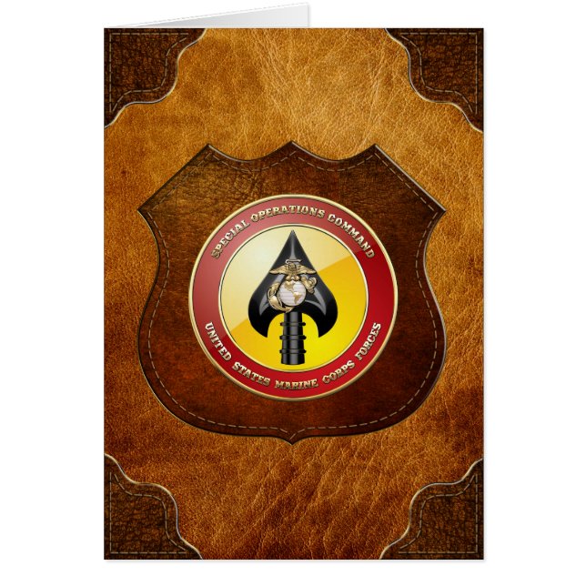 USMC特殊操作コマンド(MARSOC) [3D] (正面)