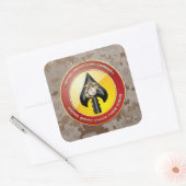 USMC特殊操作コマンド(MARSOC) [3D] スクエアシール (封筒)