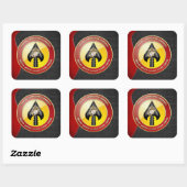 USMC特殊操作コマンド(MARSOC) [3D] スクエアシール (シート)