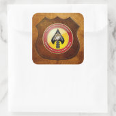 USMC特殊操作コマンド(MARSOC) [3D] スクエアシール (バッグ)