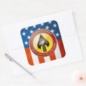 USMC特殊操作コマンド(MARSOC) [3D] スクエアシール (封筒)