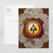 USMC特殊操作コマンド(MARSOC) [3D] ポストカード (正面/裏面)