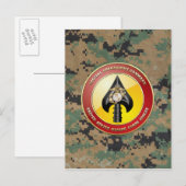 USMC特殊操作コマンド(MARSOC) [3D] ポストカード (正面/裏面)