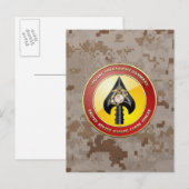 USMC特殊操作コマンド(MARSOC) [3D] ポストカード (正面/裏面)