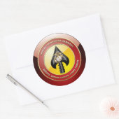 USMC特殊操作コマンド(MARSOC) [3D] ラウンドシール (封筒)