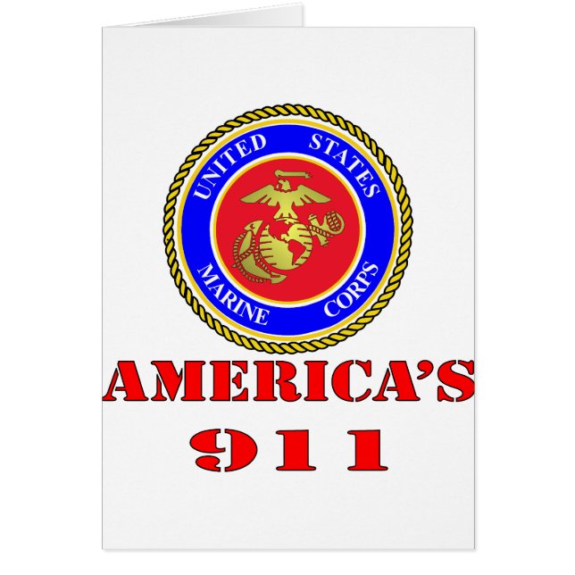 USMC統一された州海兵隊アメリカ911 (正面)