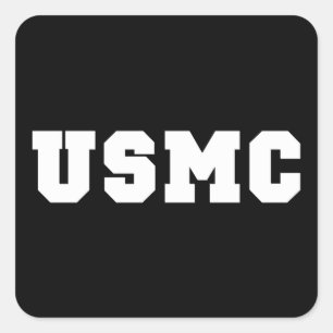 USMC [はっきりした文字] スクエアシール