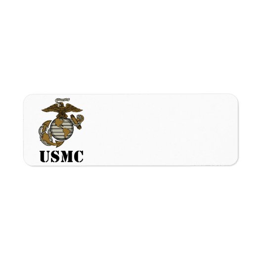 USMC [ステンシル] ラベル (正面)
