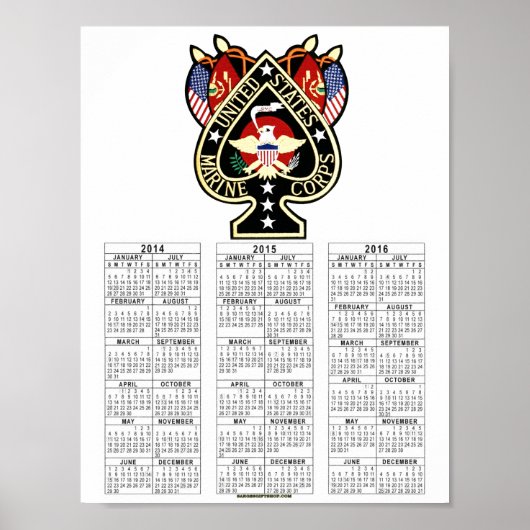 USMC ポスター (正面)