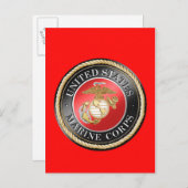 USMC ポストカード (正面/裏面)